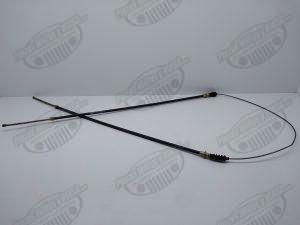 cable freno de mano de rueda a rueda cj3b