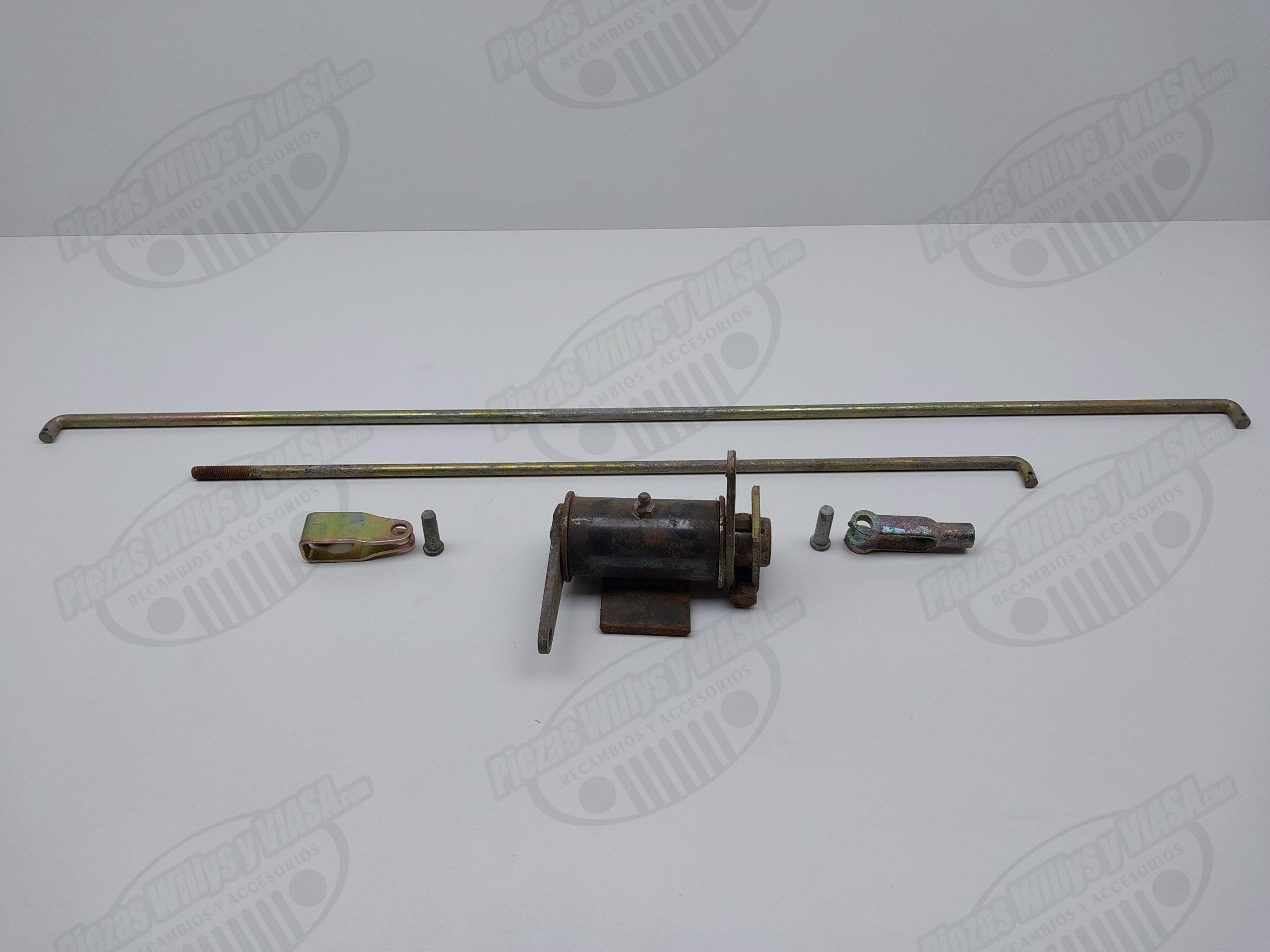 kit reemplazo cable embrague varillas rigidas