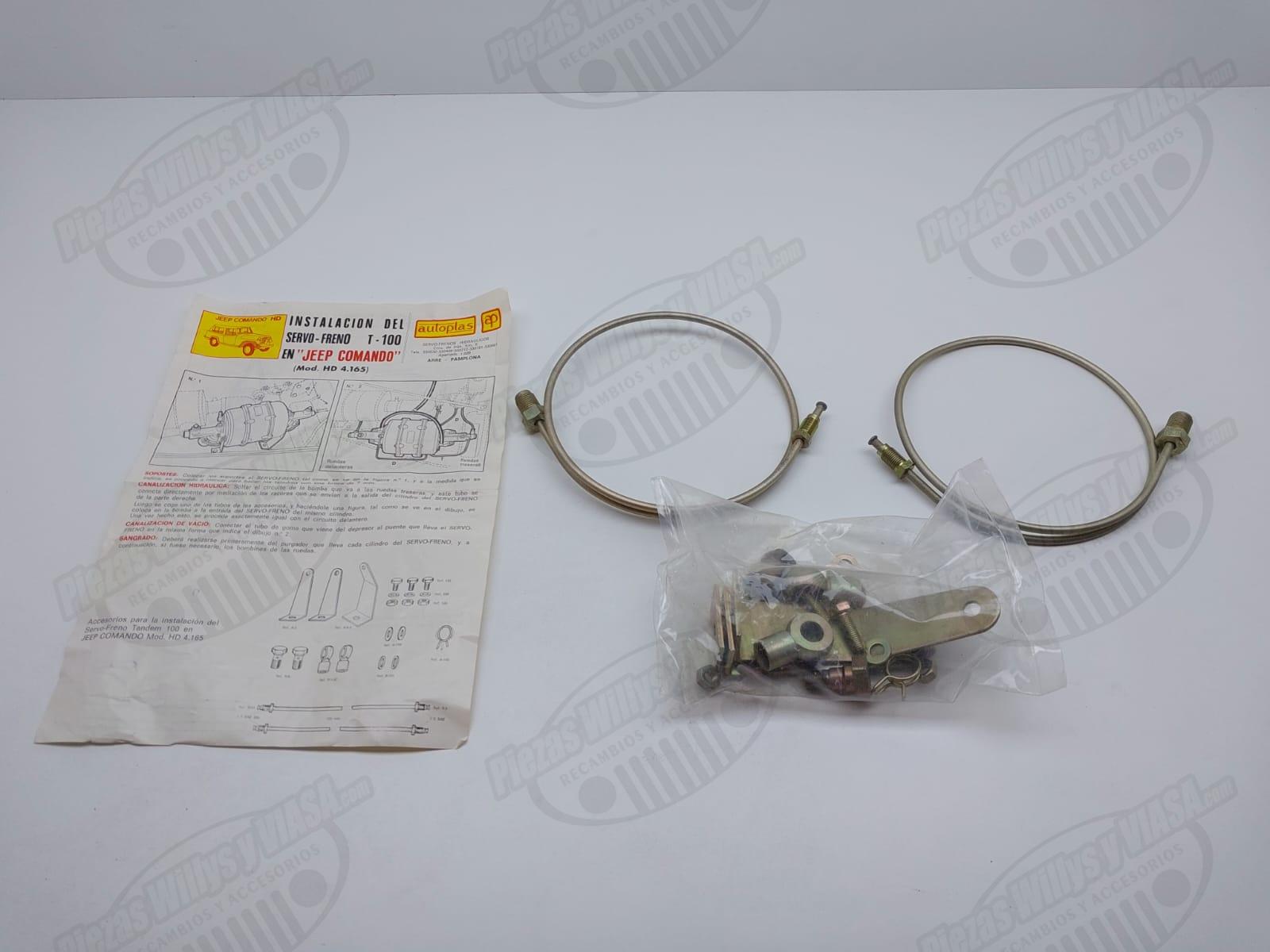 kit auxiliar montaje servofreno comando HD