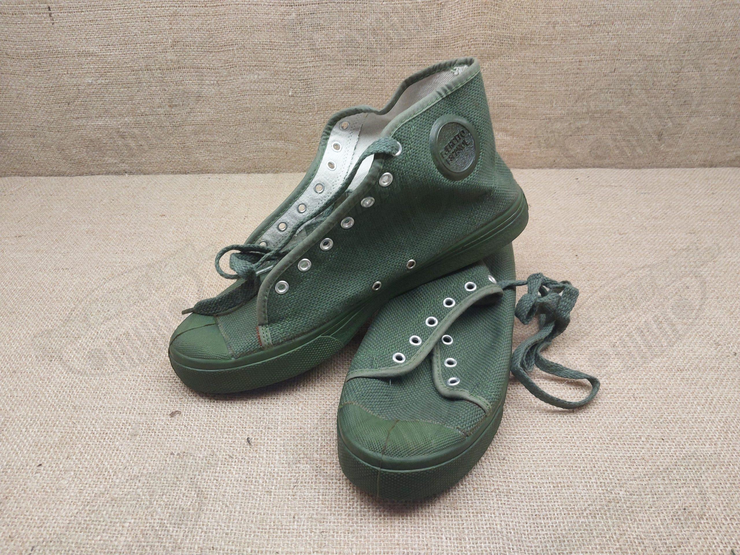 zapatillas militares años 80