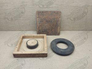 galleta plastica de pieza de artilleria