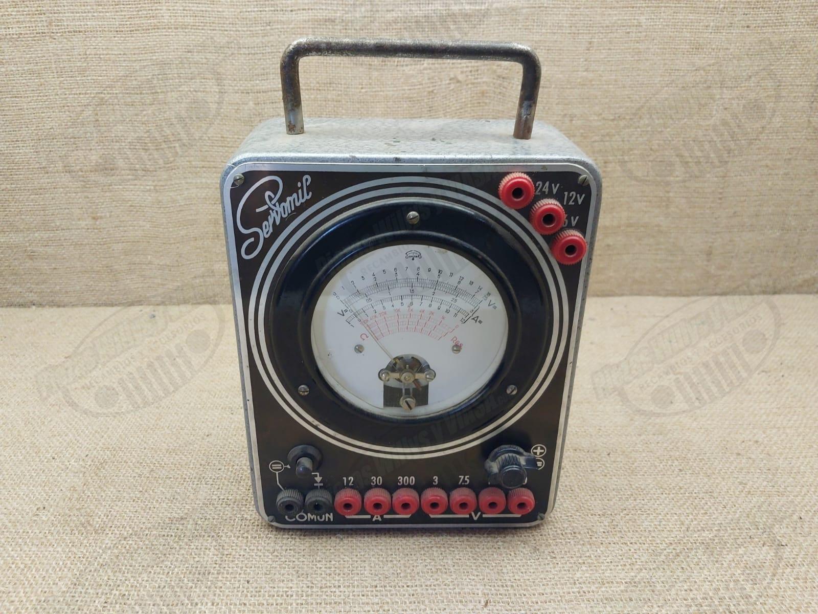 polimetro analogico antiguo