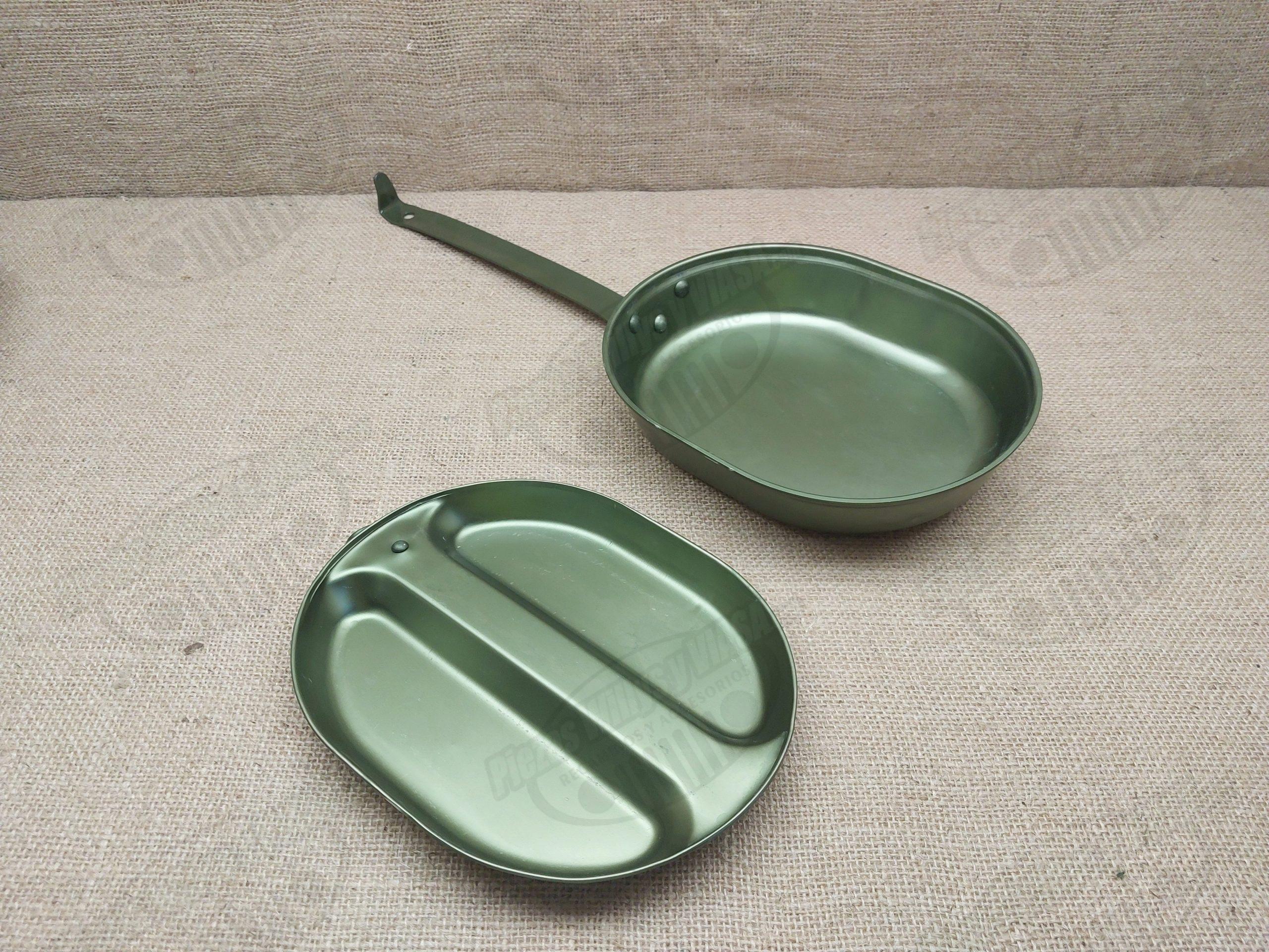 sarten marmita aluminio verde 2 piezas