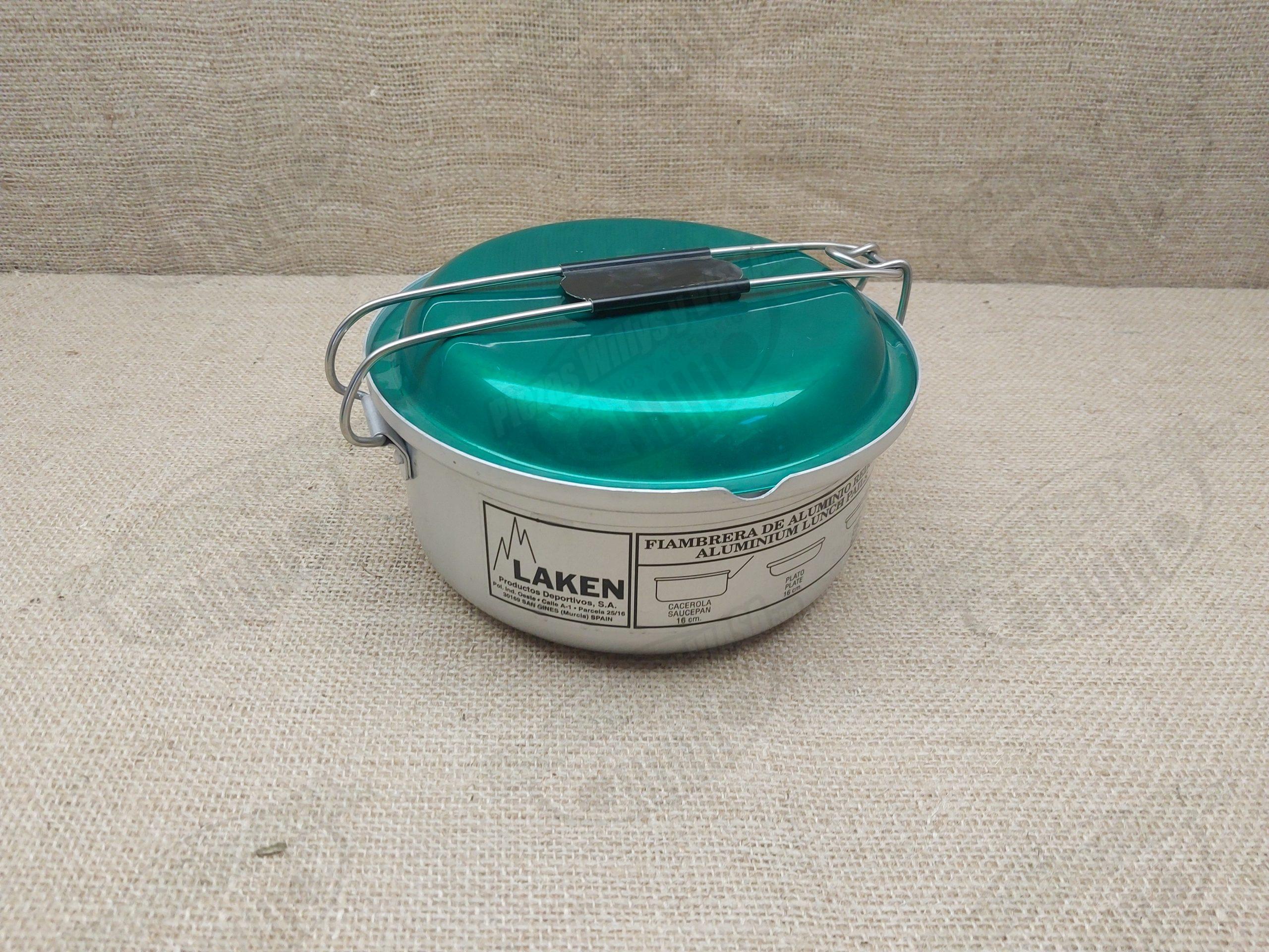 fiambrera aluminio 3 piezas