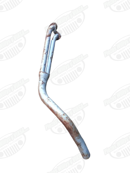 tramo escape salida colector admision lr 109