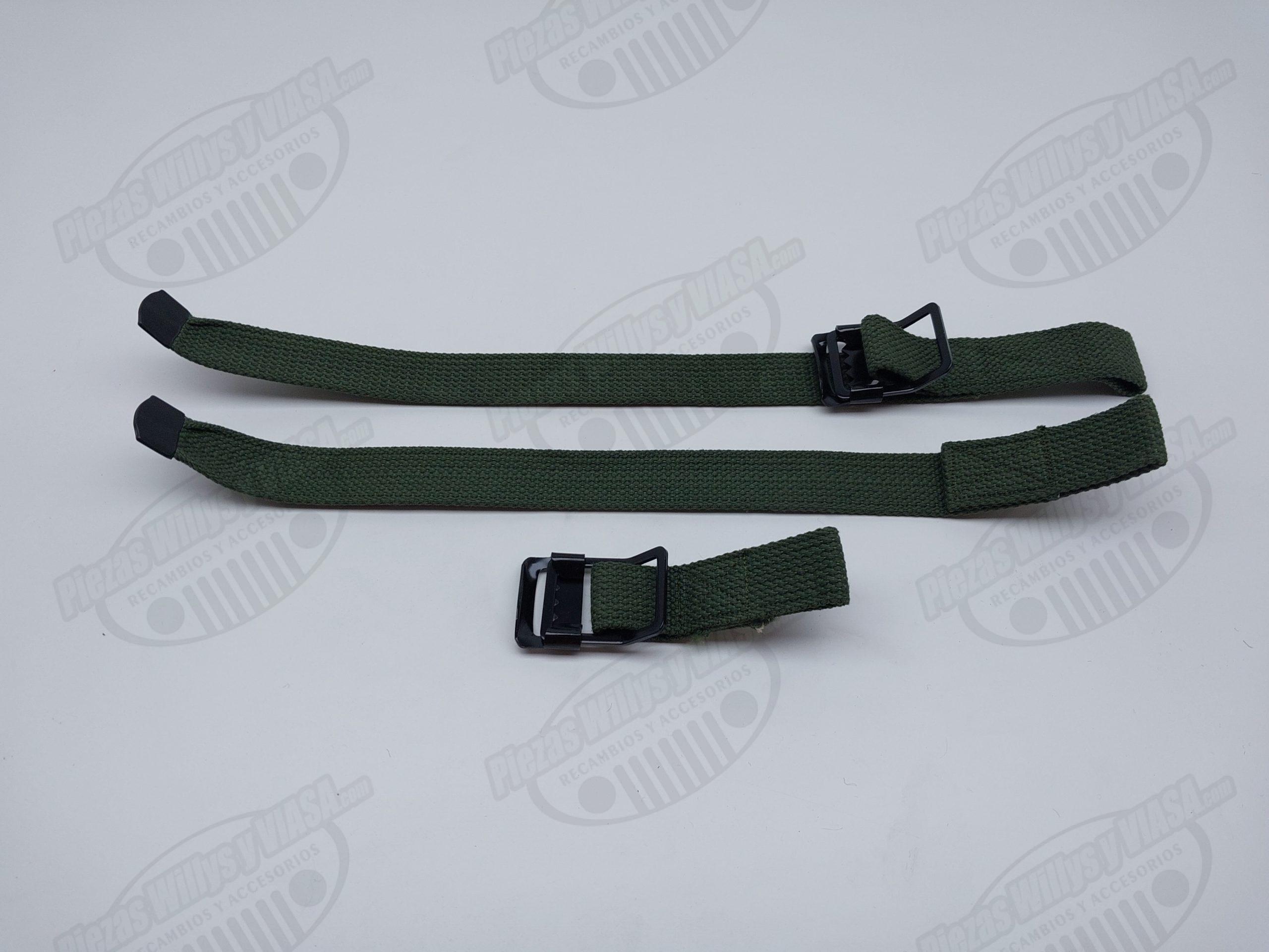 kit correas sujeccion hacha y pala