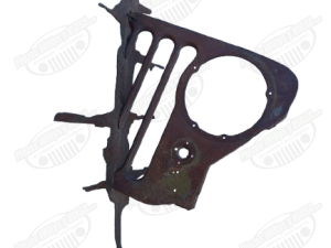 calandra jeep cj3a adorno modelo grieta pared