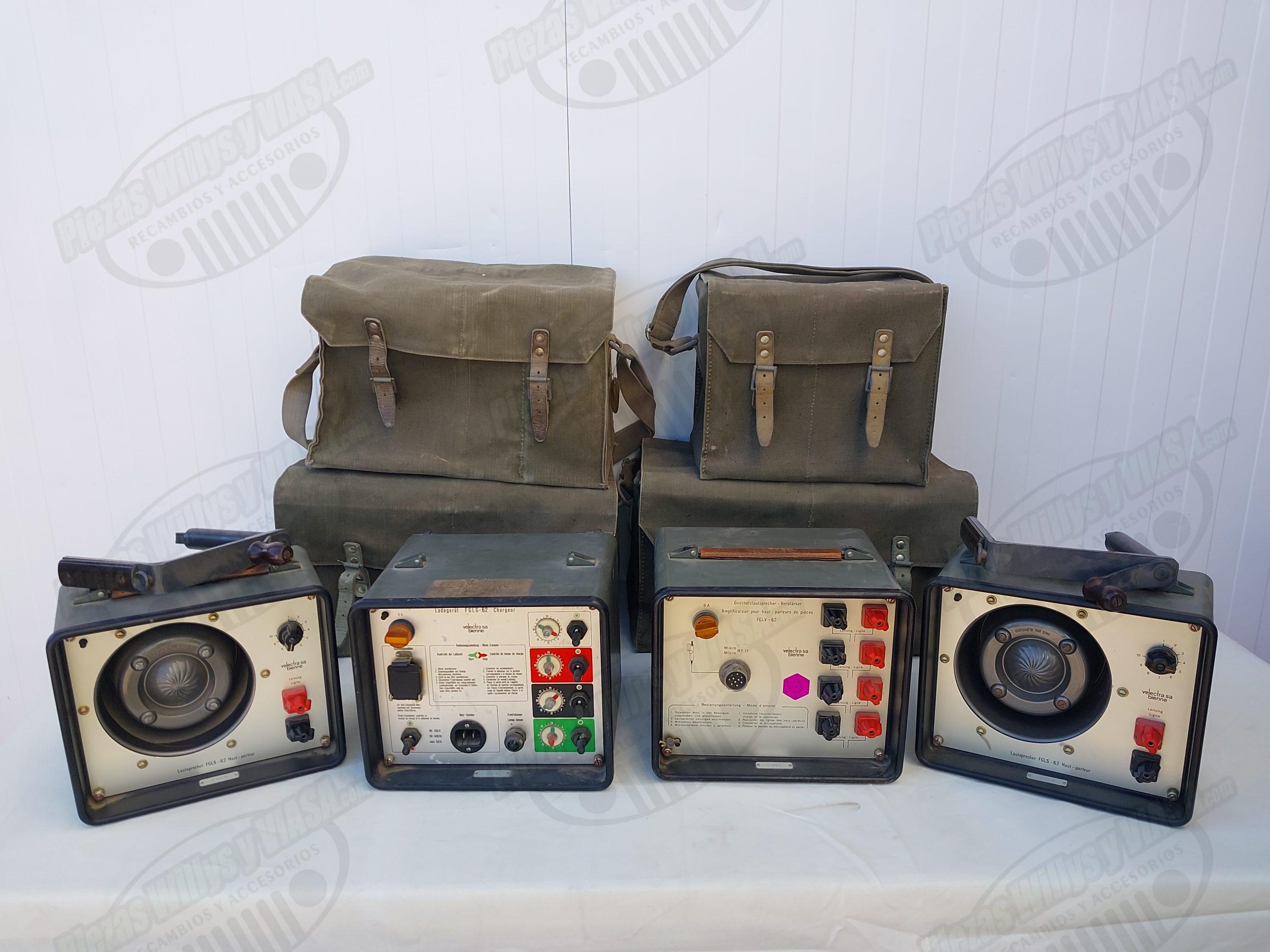 equipo megafonia portatil velectra FGLS 62