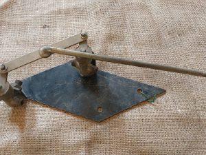 placa montaje con 2 grifos cambio deposito