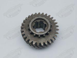 piñon 29 dientes transfer sobre el arbol secundario