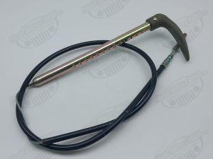 tirador freno mano con cable para salpicadero