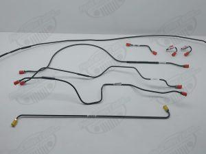 kit tuberias completas de freno mb y mb-cj3b