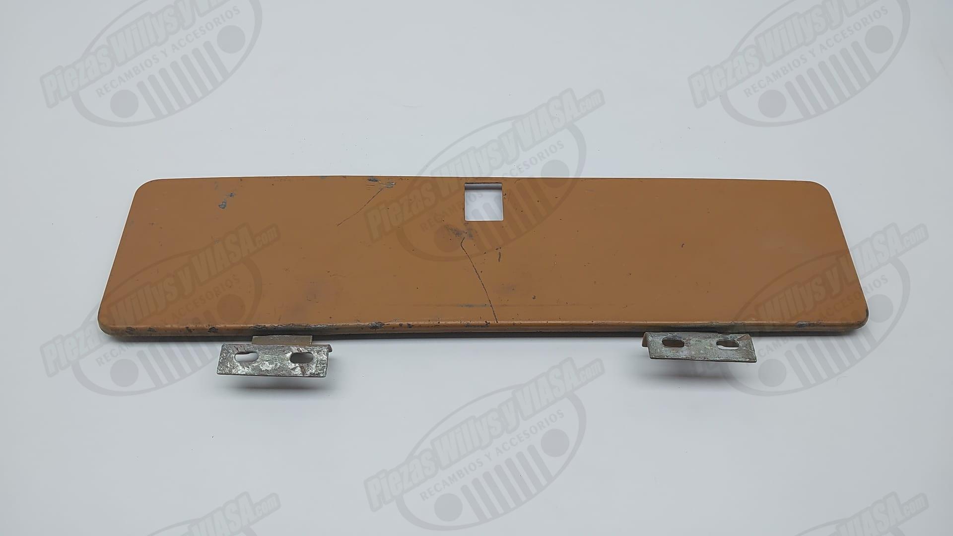 tapa guantera con bisagras