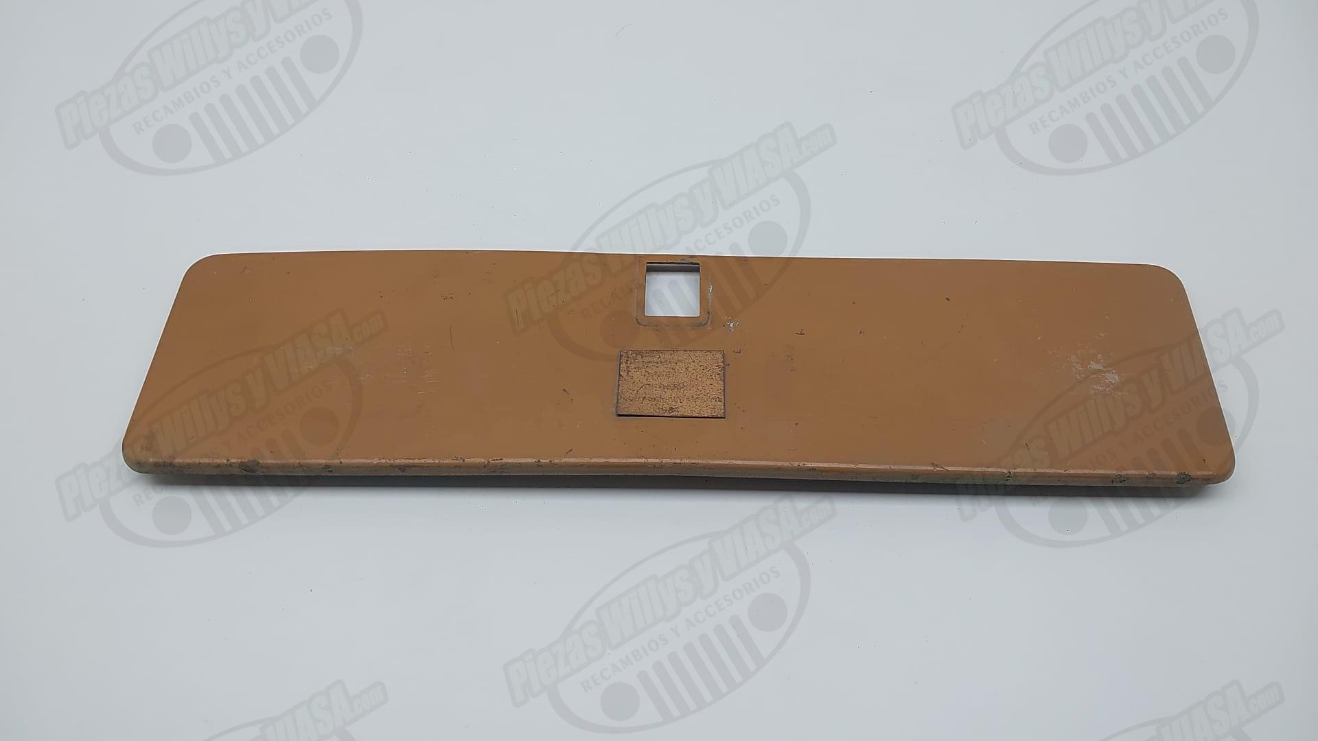 tapa guantera sin bisagras