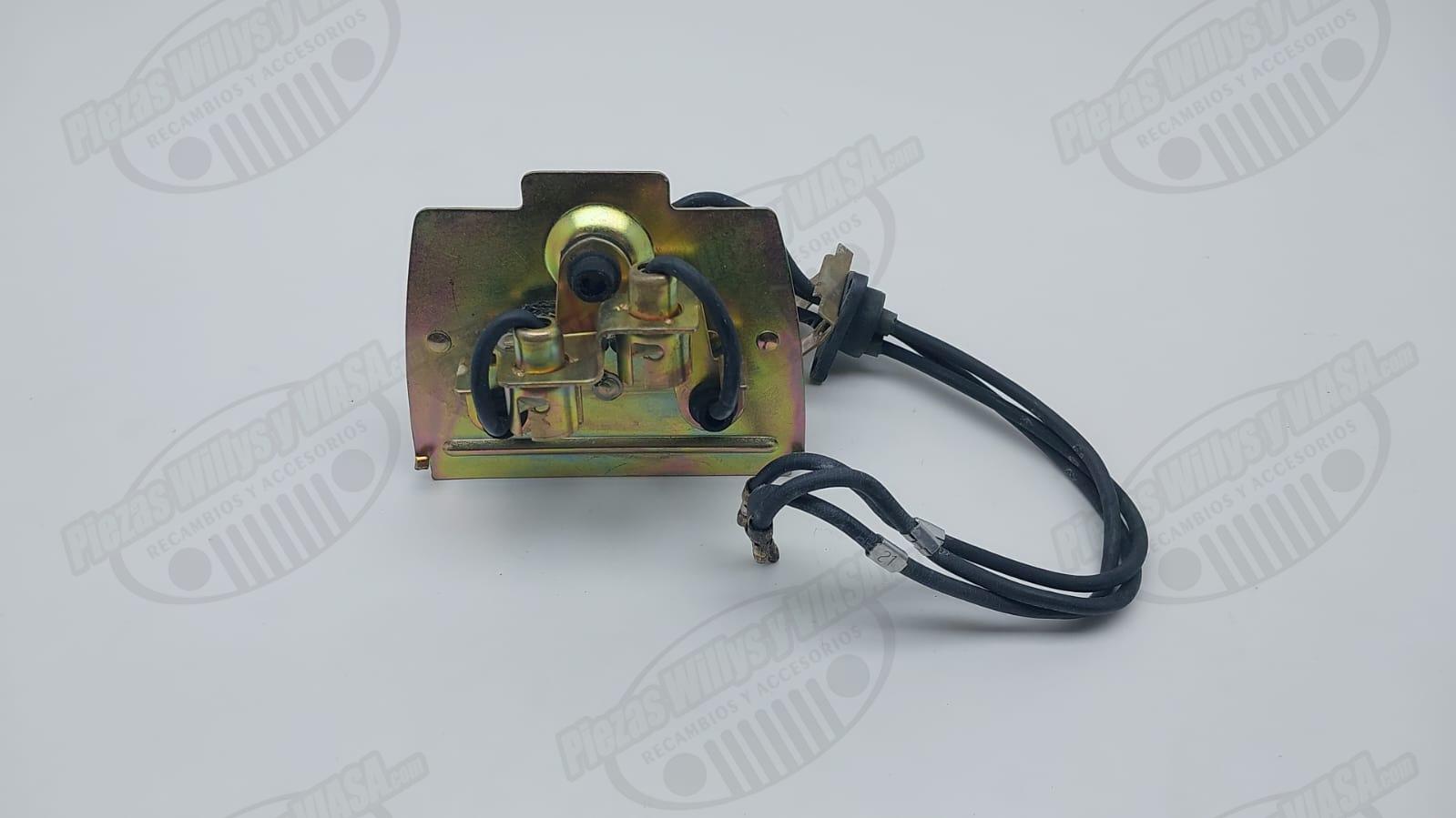 portalamparas interior piloto militar