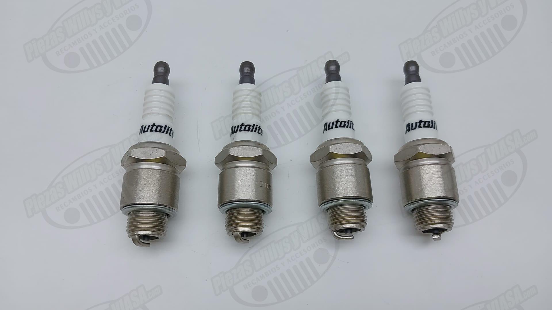 kit 4 bujias motor go devil