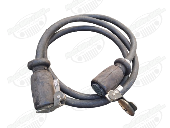 cable conexion remolque militar 3 metros