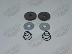 juego fieltros muelles pedales embrague y freno