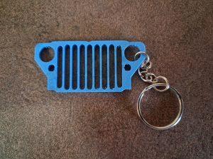 llavero calandra jeep willys mb-gpw azul