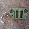 llavero calandra jeep viasa cj3b-cj6 1º serie verde