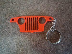 llavero calandra jeep viasa comando rojo