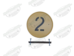 placa de tonelaje con anclaje