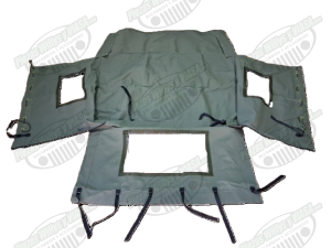 capota jeep viasa cj3b militar