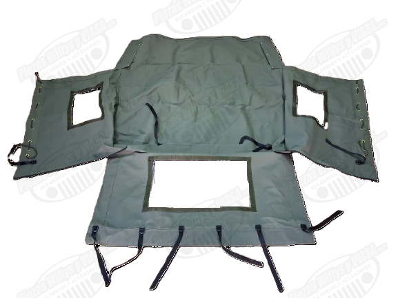 capota jeep viasa cj3b militar