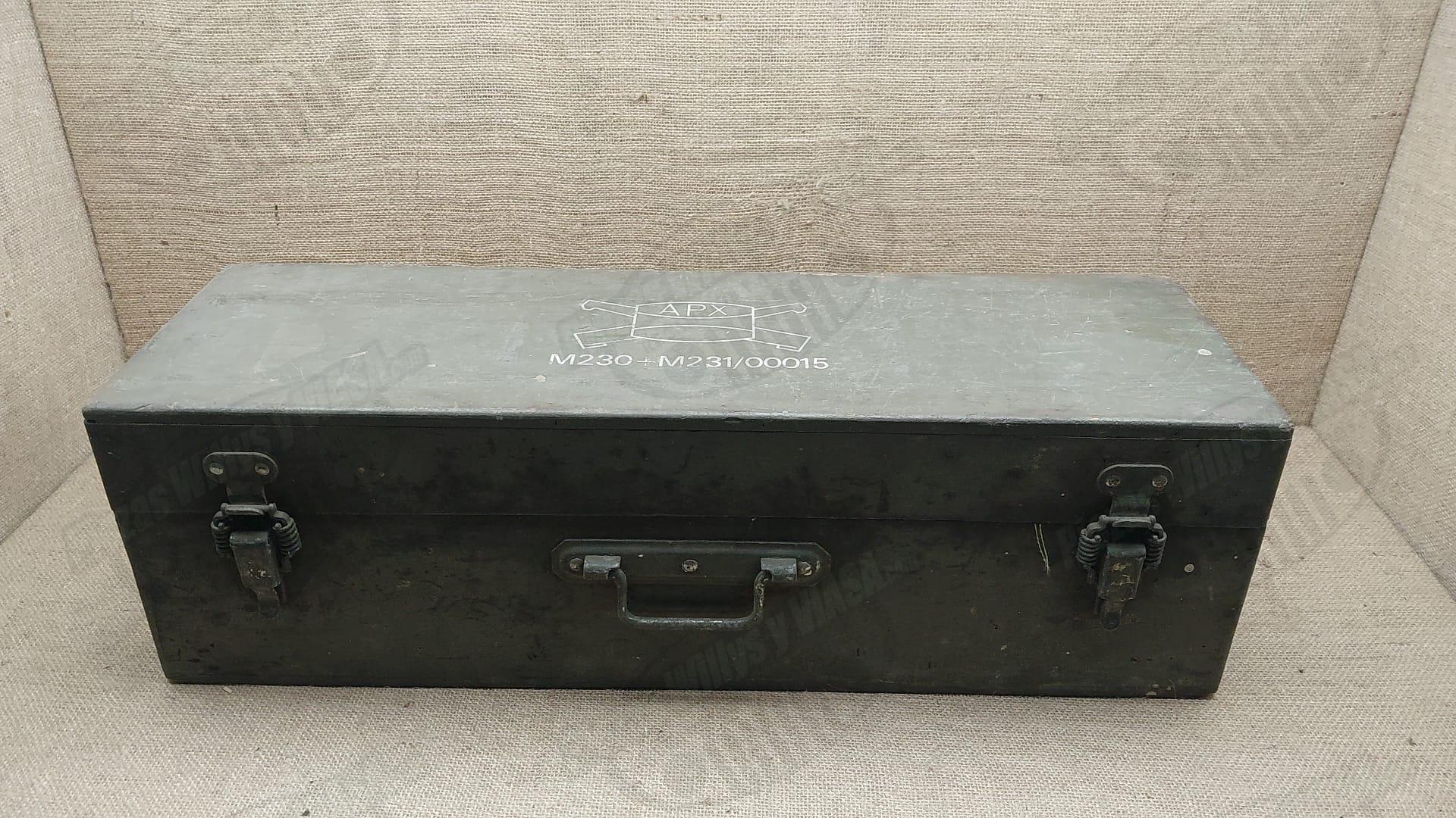 caja madera militar