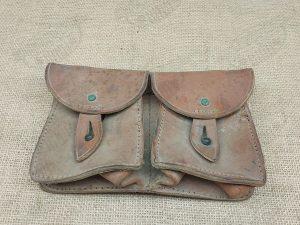 bolsa cuero 2 bolsillos