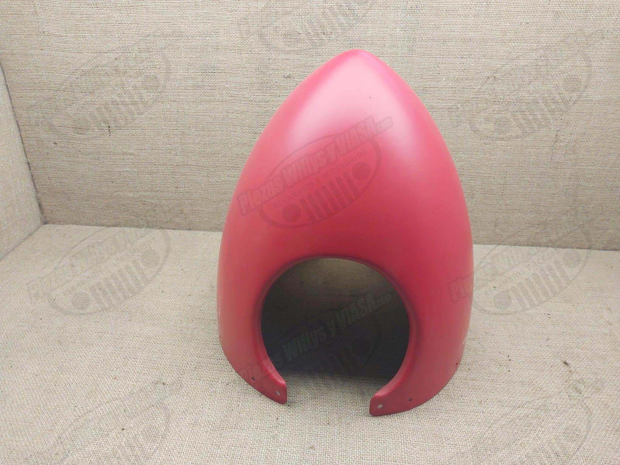 cono de helice de avion dornier rojo