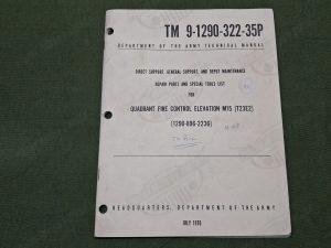 quadrant fire control elevation m15