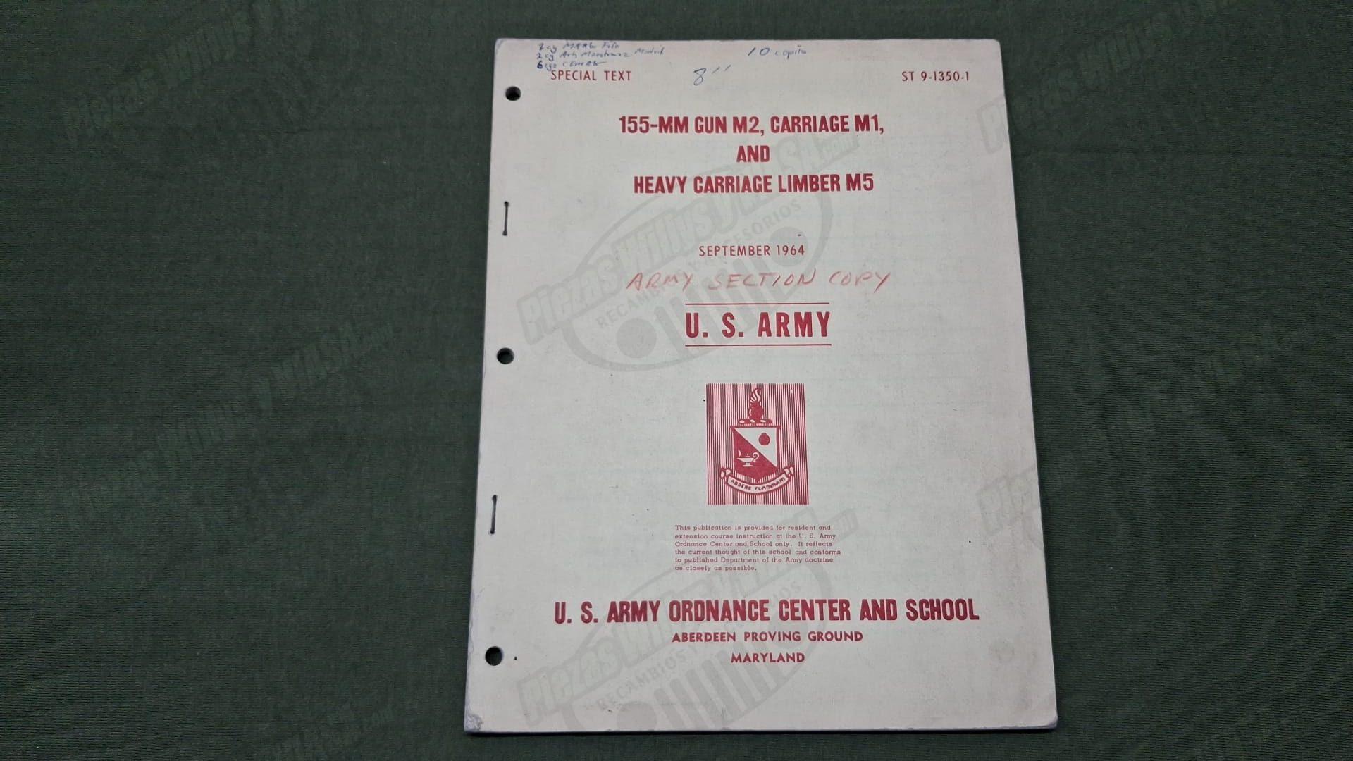 155mm gun m2, carriage m1