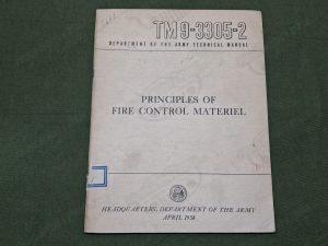 principles of fire control materiel