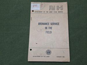 ordnance service in the field