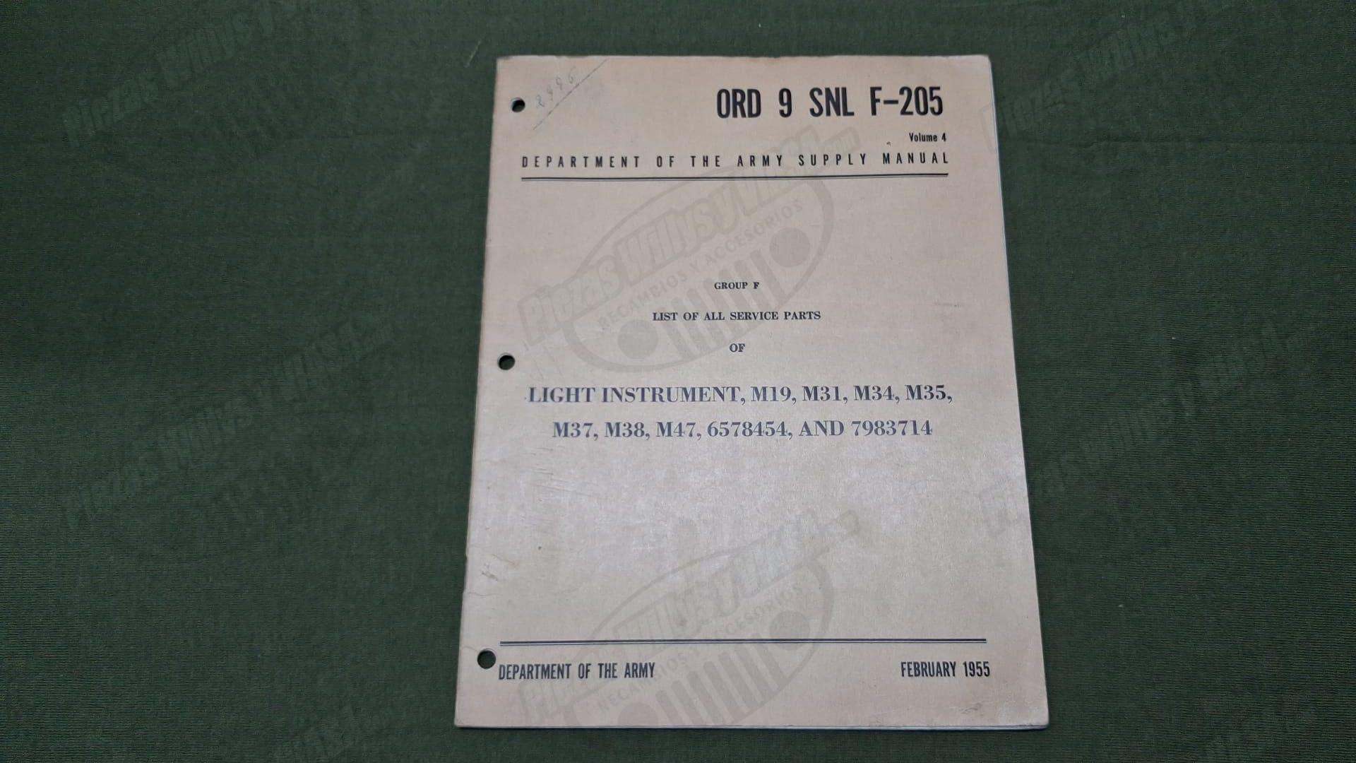 light instruments m19, m31......