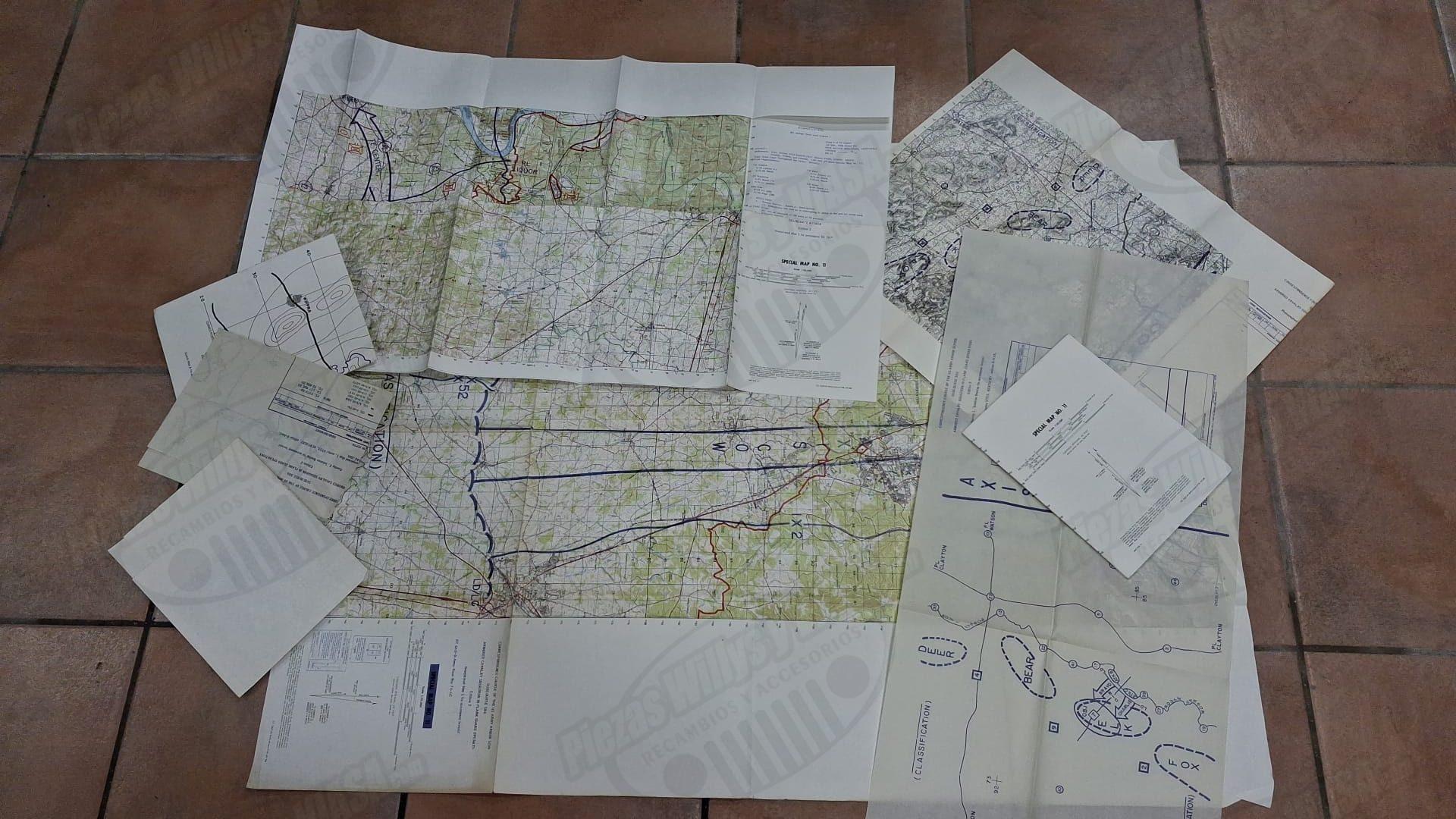 lote mapas ejercito americano