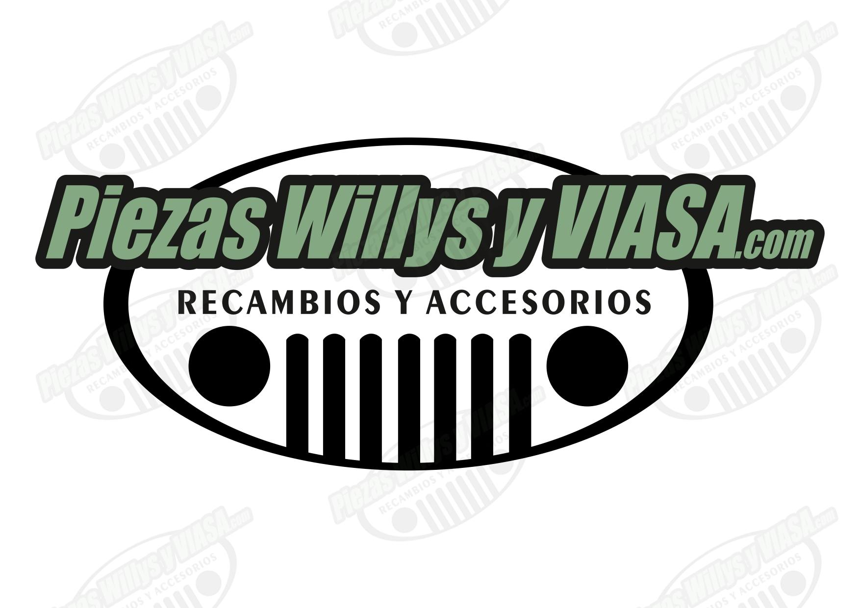 estructura de puerta izquierda para jeep viasa cj3b militar