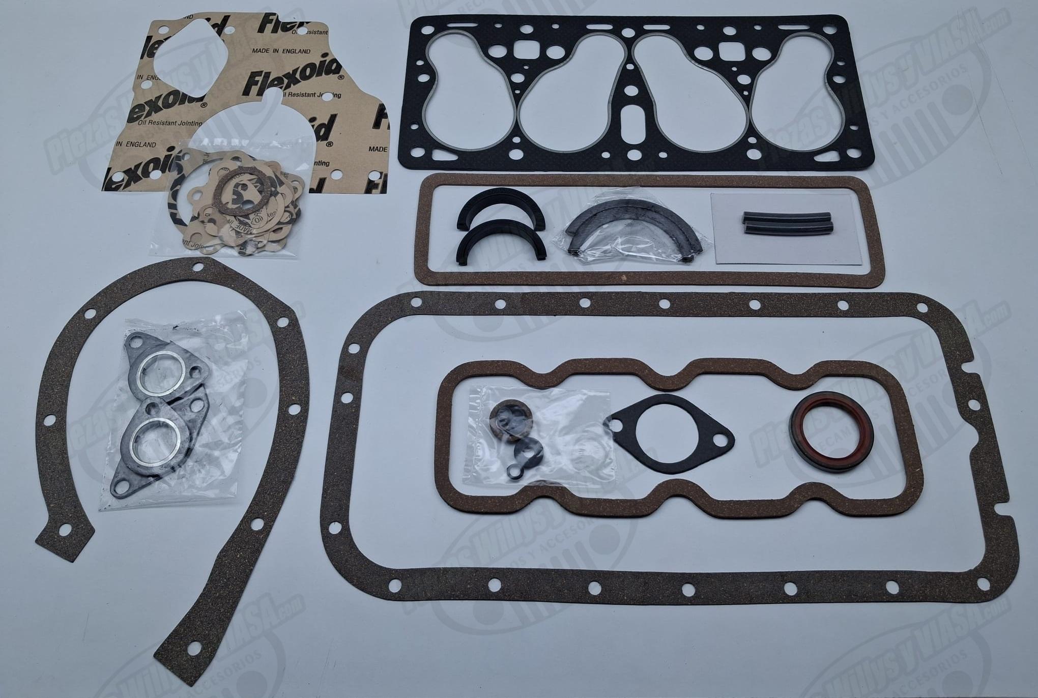 kit juntas completo motor hurricane