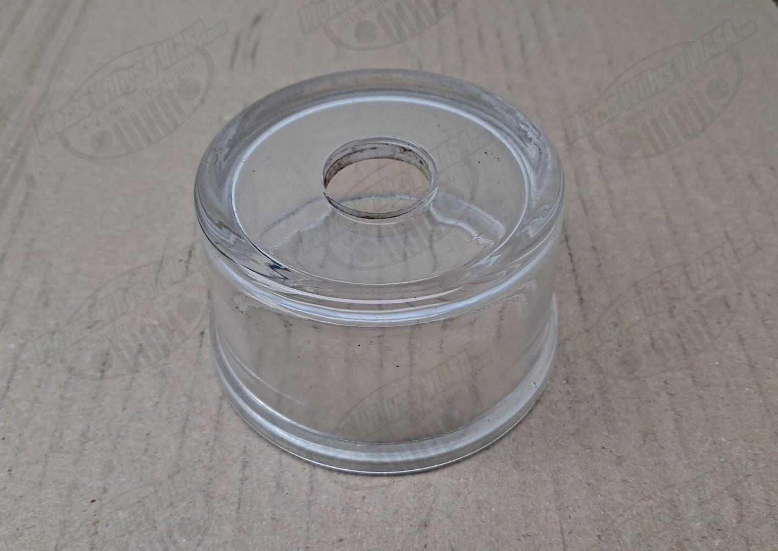 cazoleta cristal tipo vaso para filtro de combustible