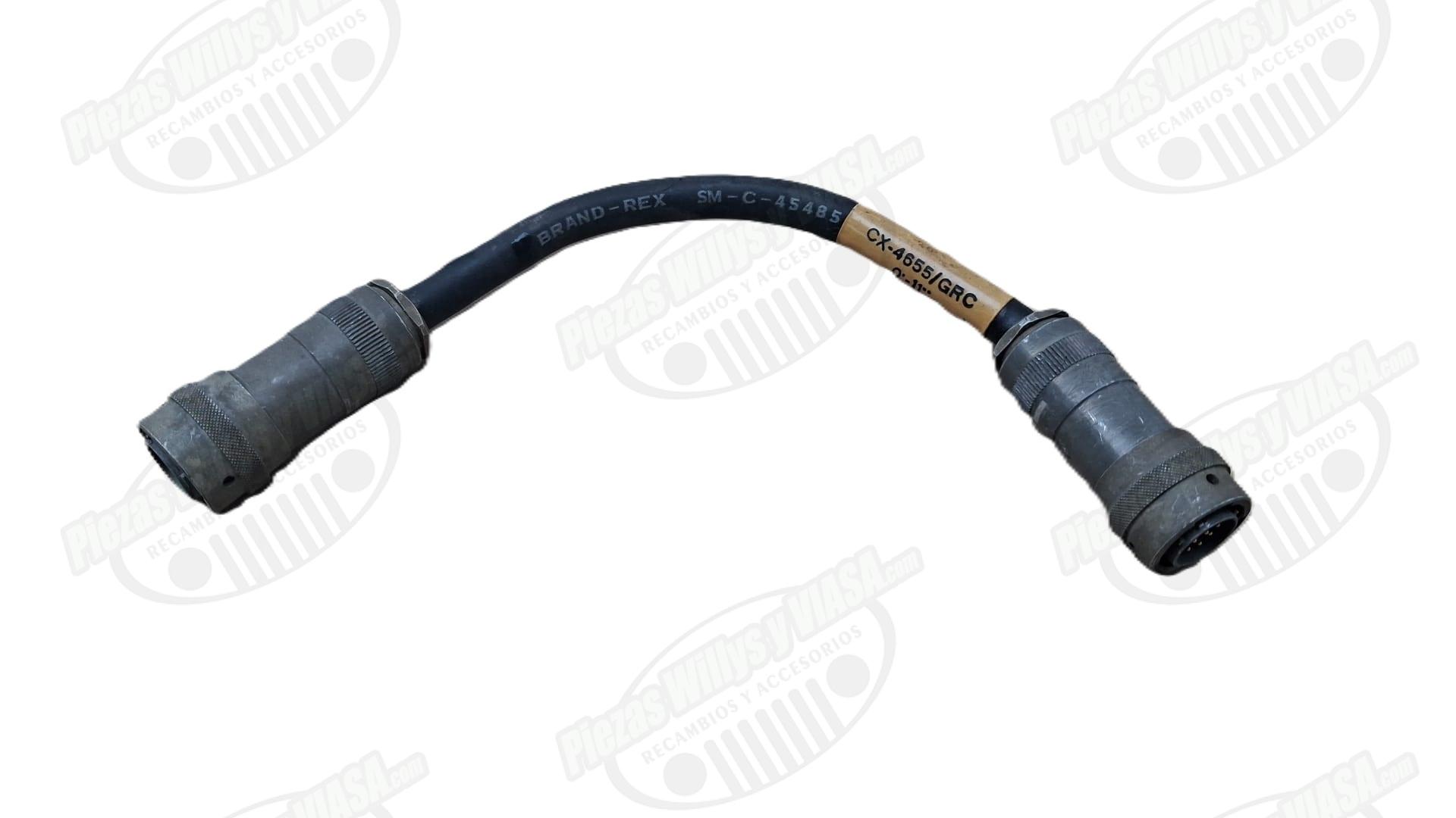 cable corriente alimentador-radio equipo an/prc77