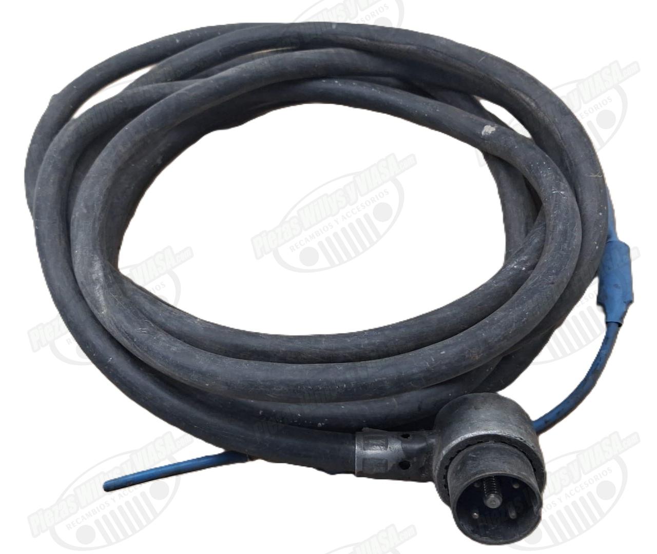 cable corriente a bateria con conector macho equipos GRC Y PRC