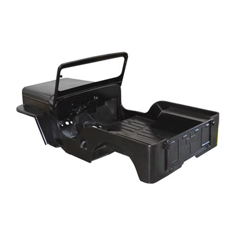 carroceria completa jeep willys cj3b y compatible con jeep viasa mb-cj3b