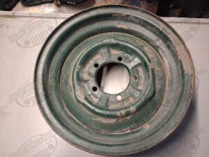 llanta jeep viasa 16 x 5,5 pulgadas militar con refuerzo entre taladros